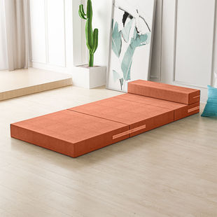 Foldable Mattress Nap Sponge Floor Mat Student Dormitory Car Tatami Office Nap Artifact Removable and Washable