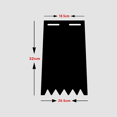 Electric vehicle fender – high-quality rubber - 32-sheets-12-mm-thickthree-color-printed-100-sheets