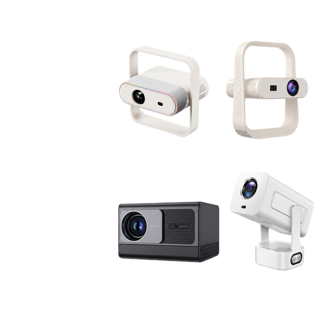 Proyector 4k de comercio exterior original de alta definición soporta esquema de personalización de software y hardware por lotes