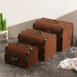 木盒;储蓄罐;木质工艺品