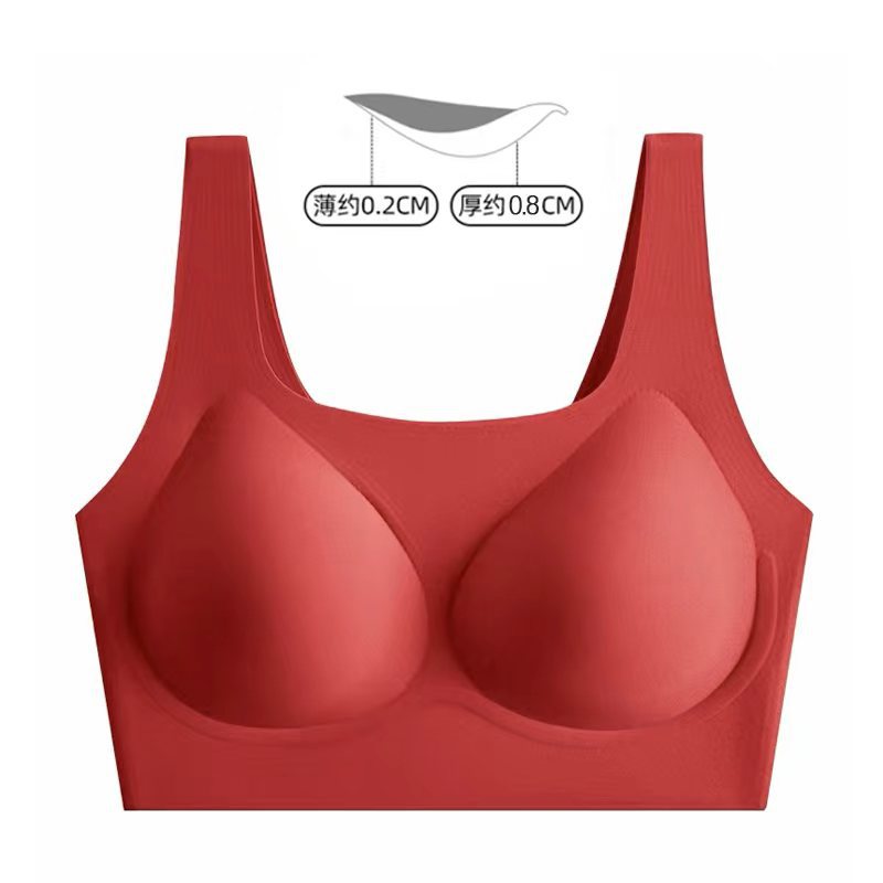 중국 레드 (넓은 어깨끈)