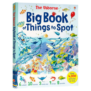 Find 4 stories collection Usborne Big Book of Things to Spot English original