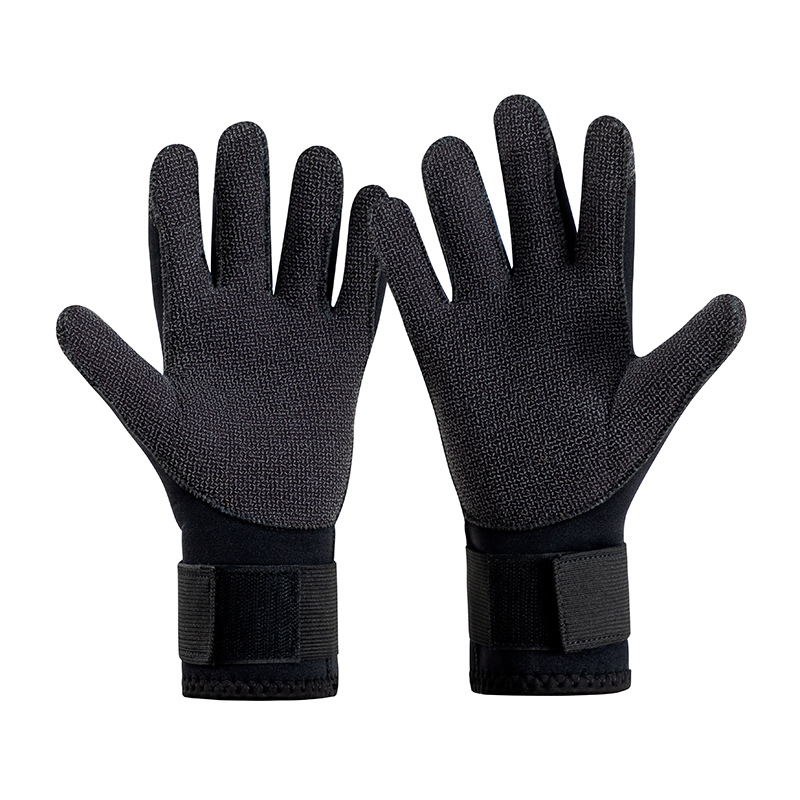 Wear-resistant keep warm non-slip gloves, 5mm