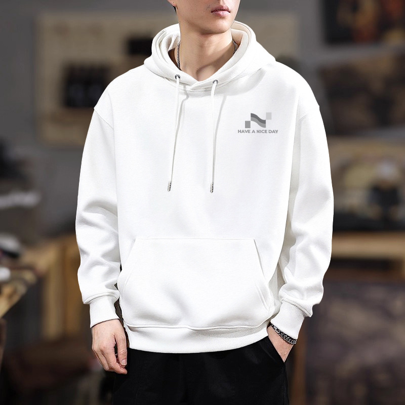 Ins americano retro veludo sudadera con capuchón hombre marca de invierno y otoño estilo callejero letra impresión suelta chaqueta de pareja