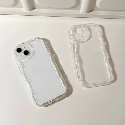 Transparent case 11, minimalist 12, transparent cream case, suitable for iPhone 14 Pro Max, Apple iPhone 15 phone case 13