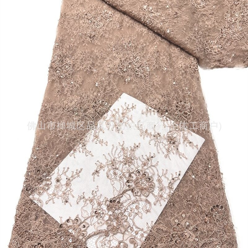 Fabricantes de posicionamiento de automóviles de posicionamiento de perlas de encaje de tela de moda de alta gama ropa de tela de cena comercio exterior transfronterizo
