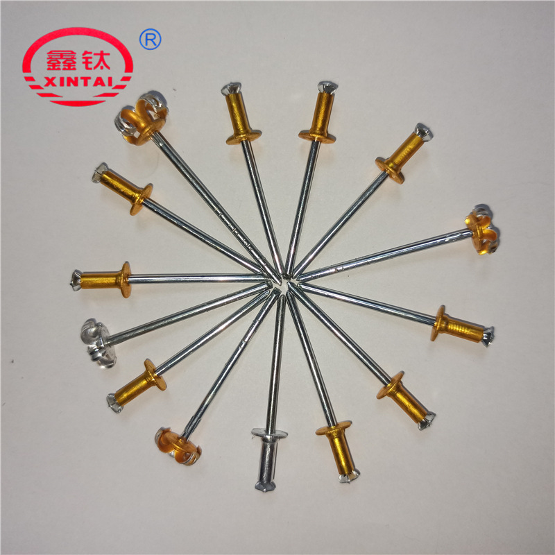 现货供应 开花铆钉酒盒铆钉开花型拉钉拉花型抽芯铆钉装饰铆钉