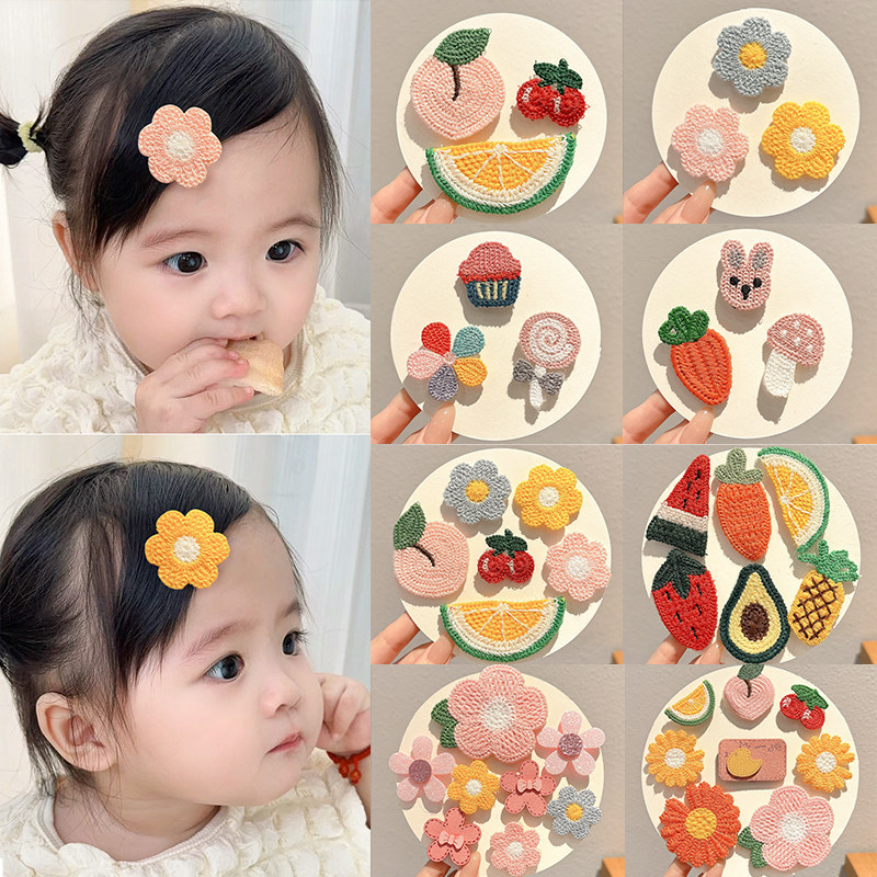Baby Hair Clips for Children, Non-Damaging to Hair, Baby Hair Bangs Magic Tape, Girl Baby Hair Accessories, Toddler Hair Ornaments
