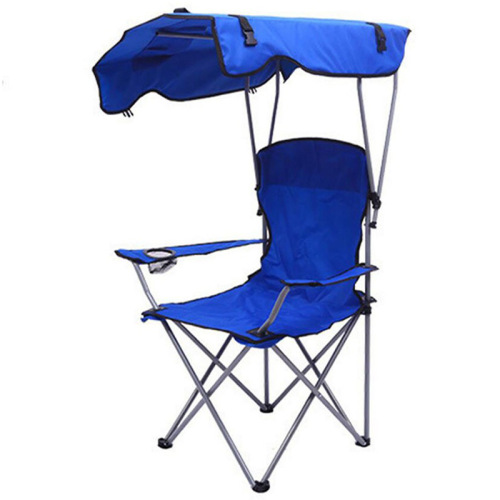 Outdoor Bestselling Single-Powered Covered Armchair Beach Chair Portable Camping Oxford Fabric Folding Chair Fishing Chair