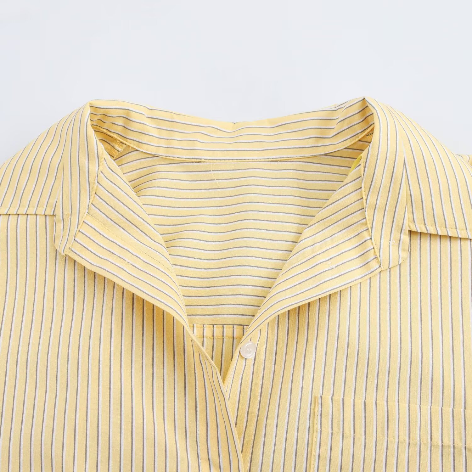 Effortless Elegance: Women's Loose Fit Batwing Sleeve Poplin Shirt With Turn-Down Collar, Casual Comfort For Daily Wear_ecoleips.com