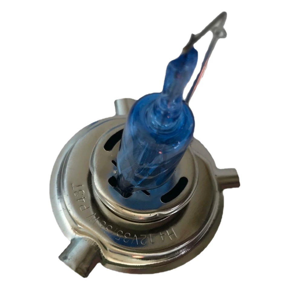 Мотоциклетная фара H4HIR 12V35W, белая кварцевая галогенная лампа H4 P43T