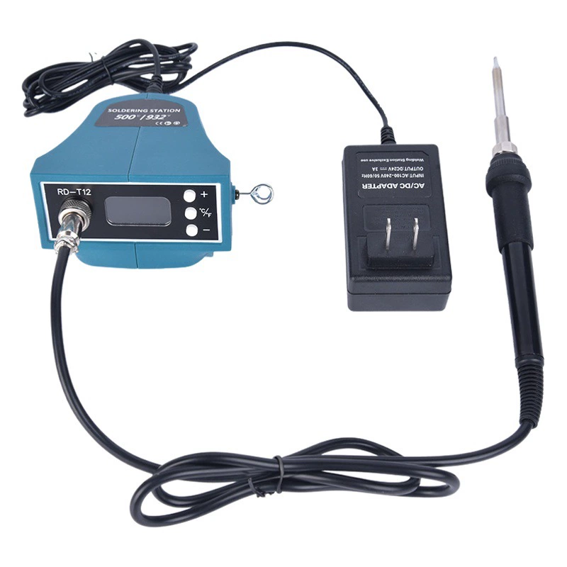 Паяльная станция Makita T12 ЖК-цветной экран цифровой дисплей литиевая паяльная станция Электрический паяльник контроль температуры постоянная температура обслуживание паяльная станция