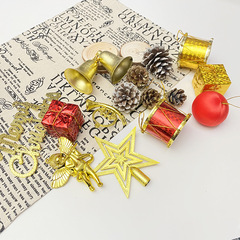 Christmas decoration supplies, Christmas tree gift package, Duoduo bag, pine cone bell pendant gift package, cross-border exclusive supply