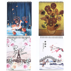 空白頁素描本a4美術學生專用繪畫本硬面插畫本孩子同學手繪速寫本