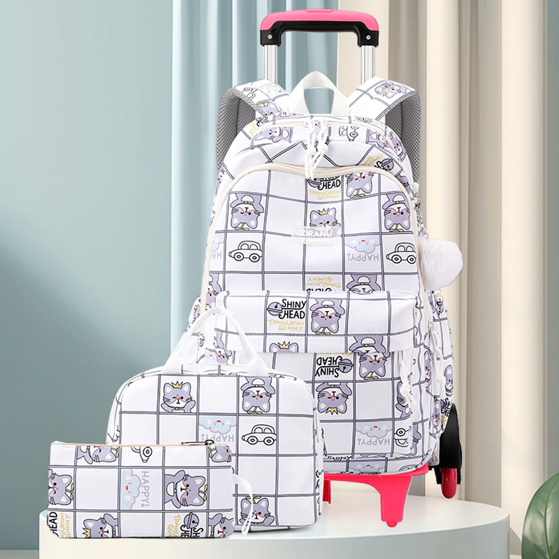 Mochila de pescado natural 3 - 6 grados mochila de escolares de la escuela primaria gran capacidad de doble uso mochila de la escuela secundaria