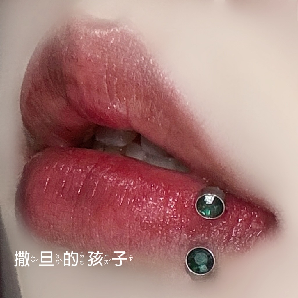 Satan's Child Lost in Tokyo 12mm Lip Ring 316L Surgical Steel Internally Threaded Flash Lip Hoop Lip Nail Ear Bone Ring detail image 8