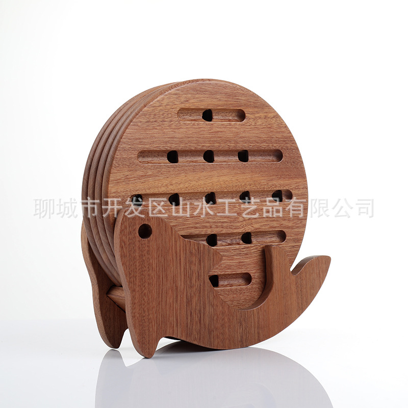 almohadilla aislante de madera, almohadilla aislante redonda de árbol de檀o, almohadilla antideslizante, almohadilla de mortero para animales, almohadilla de madera resistente al quemado