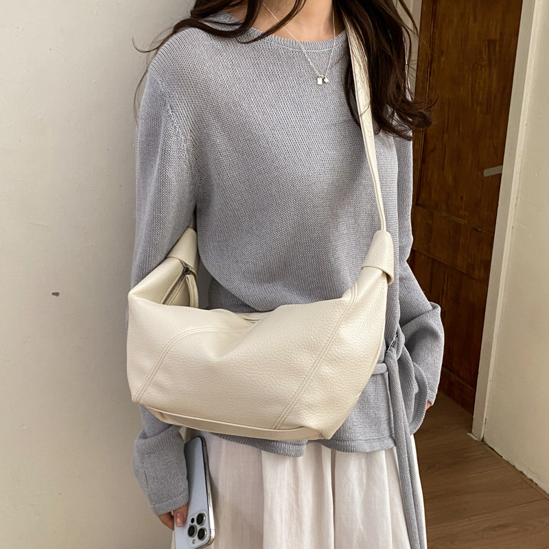 Shangxin bolso coreano perezoso para mujeres 2026 nuevo estilo primavera-verano de moda versátil bolso de hombro en bolsas de bolsas