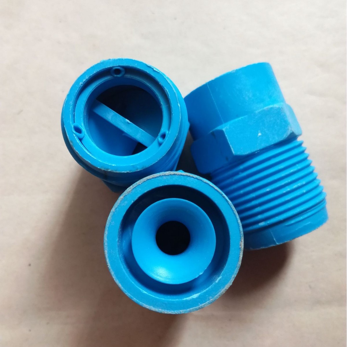 郑州市大量批发25毫米管除雾器喷嘴 电厂脱硫喷淋实心锥形喷头