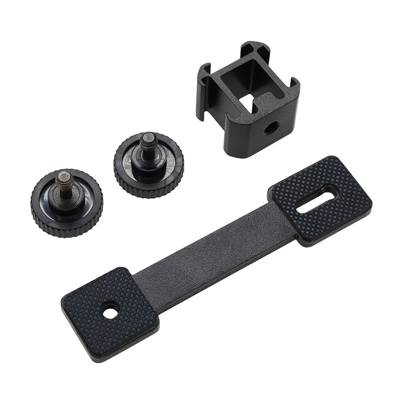 Soporte de expansión de cámara de zapata fría de tres cabezas Vlog estabilizador de teléfono móvil Zapata caliente deportes trípode SLR Accesorios