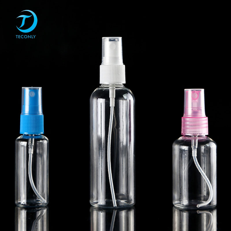 现货30ml/50ml塑料喷雾瓶 小喷瓶 水剂瓶分装瓶 可塑料袋独立包装
