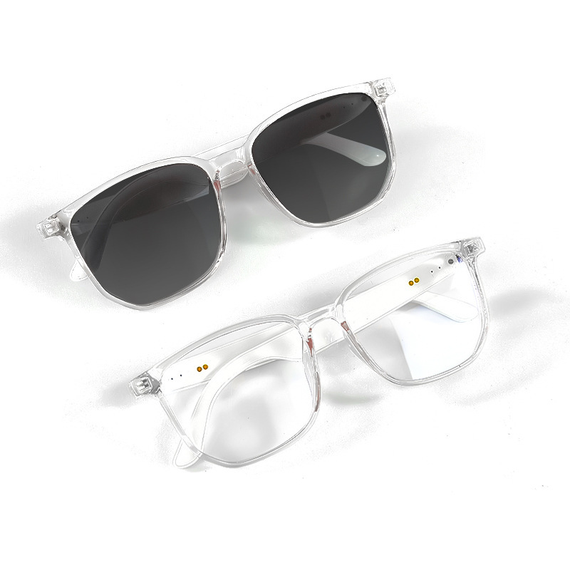 Gafas inteligentes de comercio exterior Gafas Bluetooth Gafas de sol Polarizado, anti-ultravioleta, anti-luz azul, escuchar canciones, hablar, lentes intercambiables