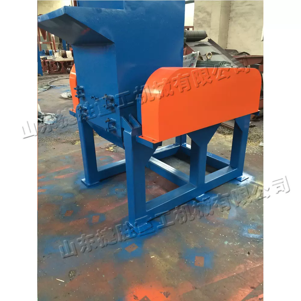 自动橡胶PVC薄膜颗粒机 小型废旧橡胶撕碎机 橡胶边角料破碎