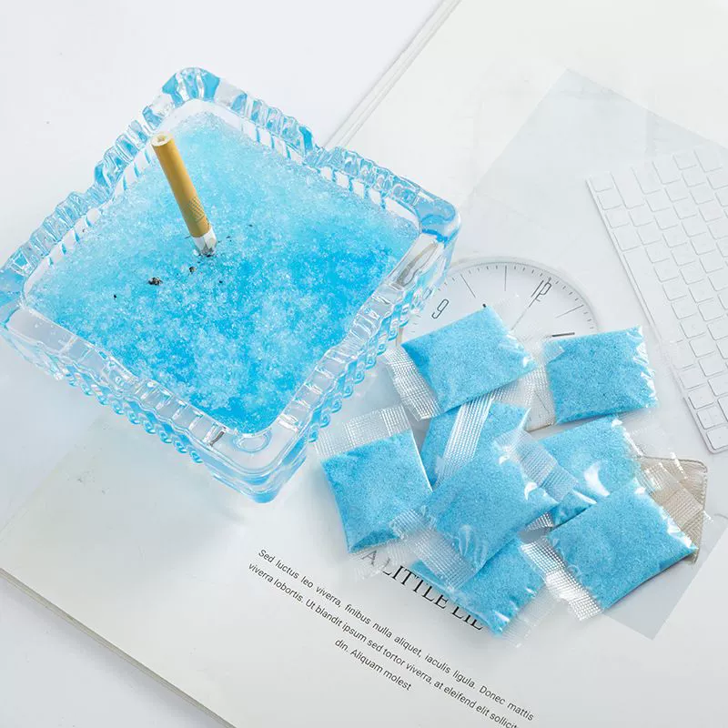 Песок для тушения дыма, удаление дыма, тушение запаха дыма, освежитель воздуха в помещении, одноразовая пепельница для дыма, чистящий водный гель-песок