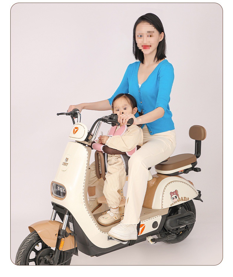 Electric Vehicle Child Seat, Front-Mounted Battery Car Baby Seat, Motorcycle Infant Child Safety Stool Wholesale