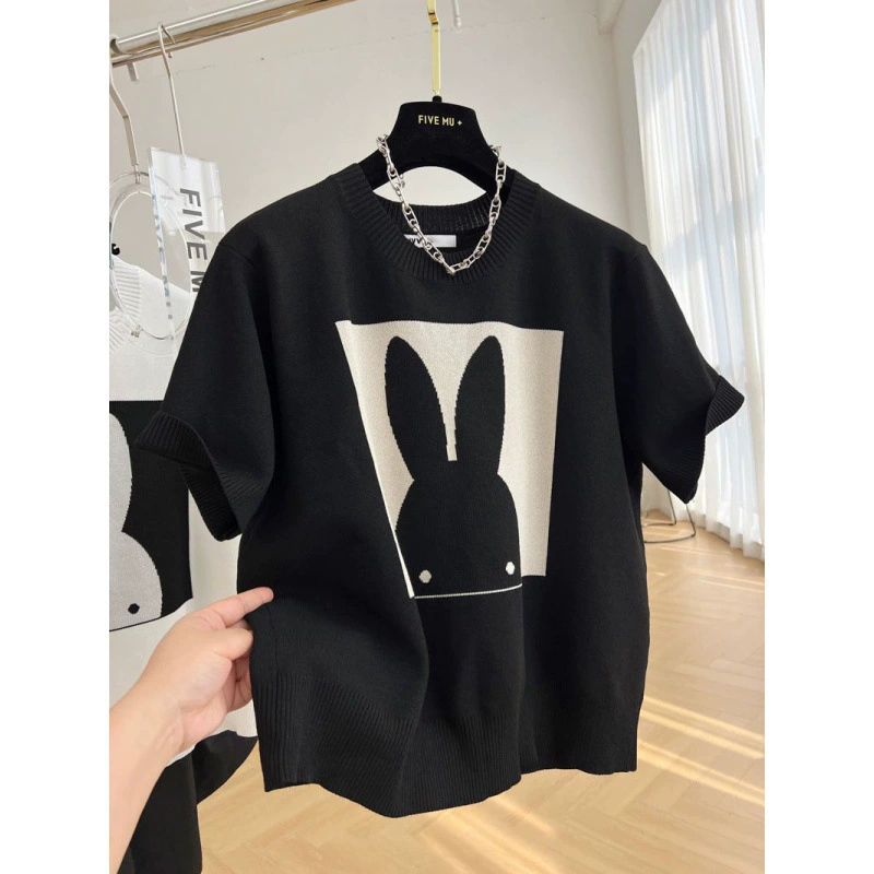 Т Nick Silk knitted thin summer sweater, T-shirt, western style