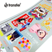 Произвольная разрывная пленка DTF цветопередача высокая пленка для горячего тиснения, совместимая с ПЭТ-пленкой для всех принтеров