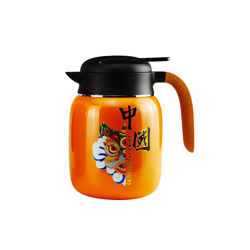 Nueva moda nacional té separación estofado tetera olla térmica coche Salud olla Tetera de Té Blanco sola olla
