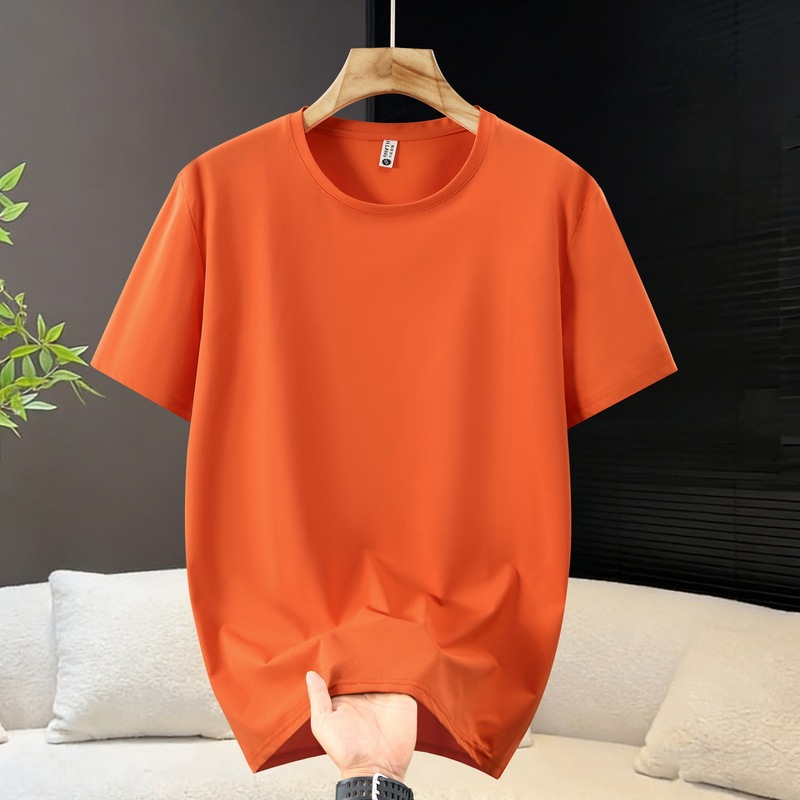 Quick-Drying New Style Plus-Size Extra-Large Short-Sleeve Men's Trendy Brand Summer Loose Large-Size Round-Neck T-Shirt for Men 13XL
