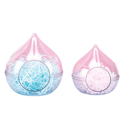 Cross-border wholesale new transparent bathroom observation peach bathroom Boer hamster cage accessories toys wholesale