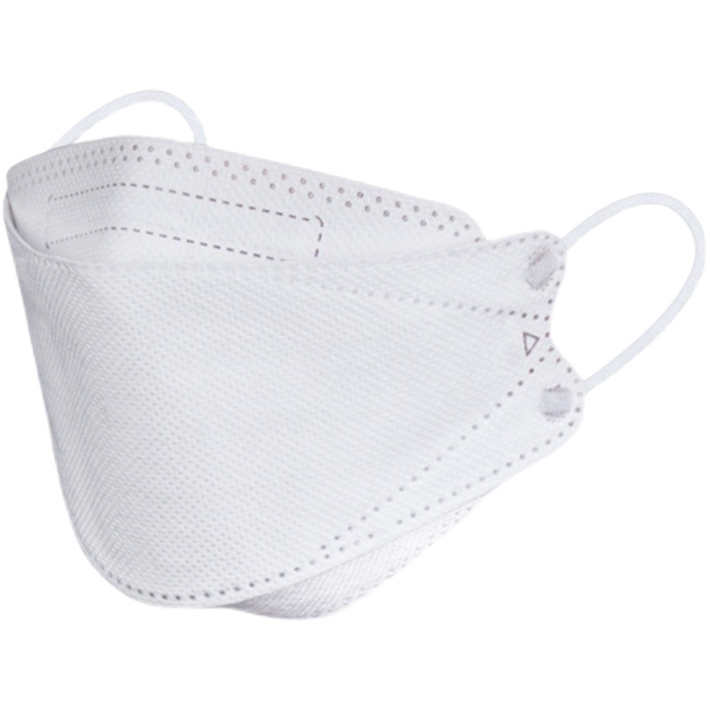 Disposable fish-shaped mask 10 pieces independent KF943D three-dimensional KN95 disposable mask