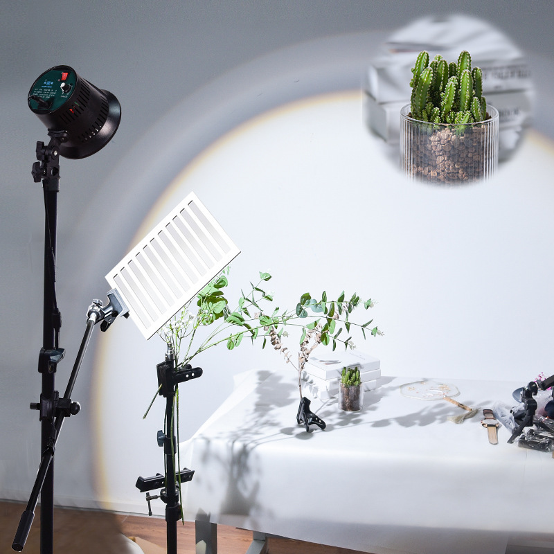 800W Sun Lamp Blogger Indoor Simulated Sunlight Fill Light Shadow Modeling Props Stand Photography Sun Lamp