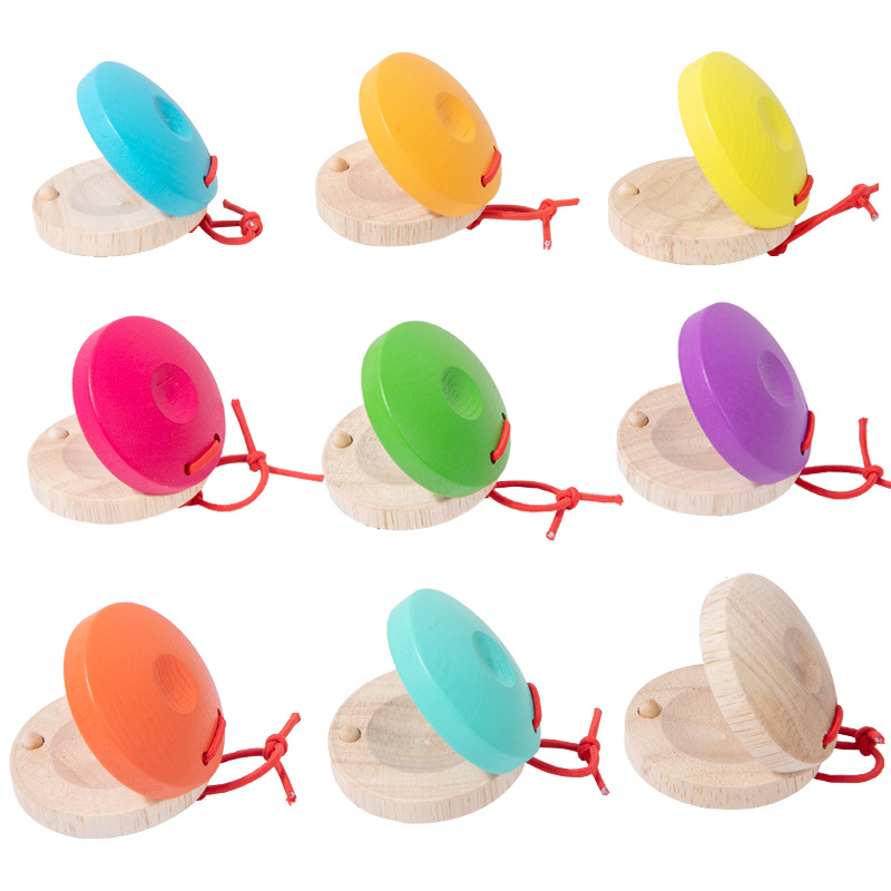 Niños de madera, educación temprana, educación temprana, educación, iluminación, audición, cognición, instrumentos de percusión, martillo de arena, sonajero, castañuelas, material didáctico musical
