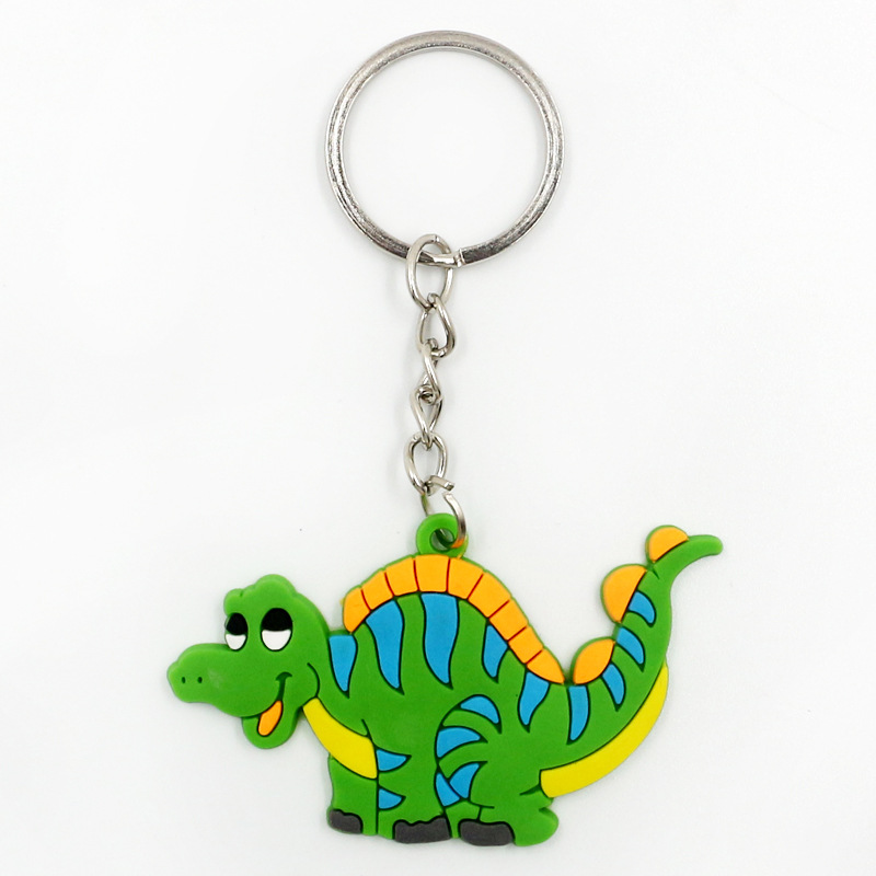 Cartoon Style Dinosaur Synthetics Keychain display picture 3