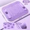 Thickened acupressure plate (square purple)
