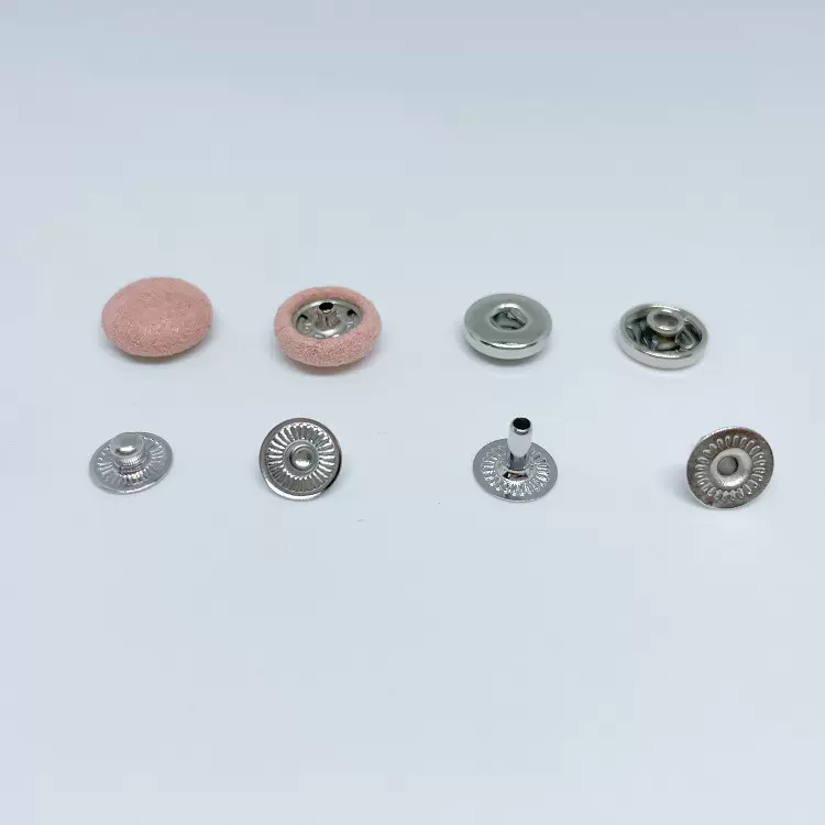 珠宝首饰礼品盒超纤绒布袋子包布铜四合扣布包纽扣按扣摁扣啪扣