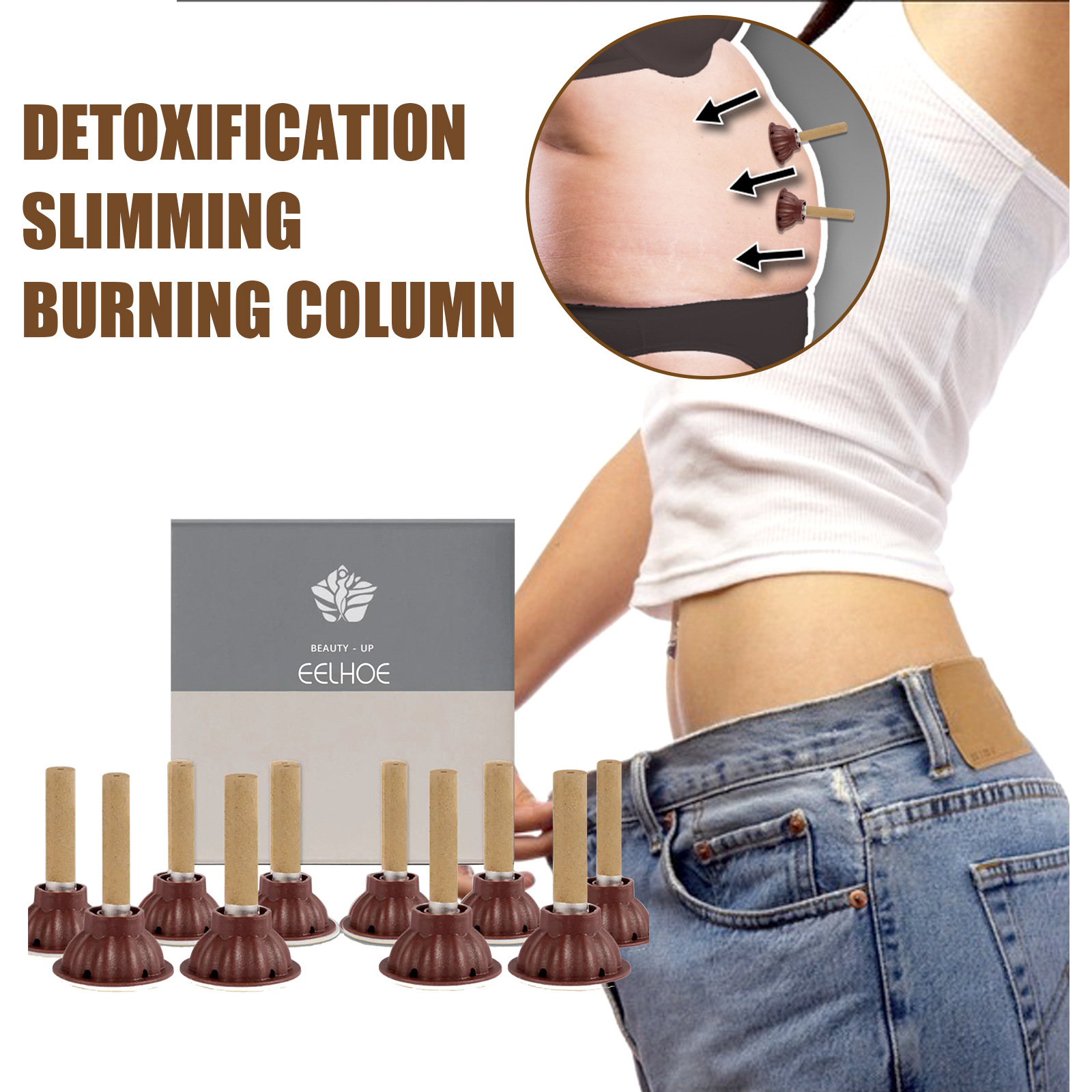 EELHOE body shaping combustion column expels impurities from beautifies body, tightens the abdomen,_voghion.com
