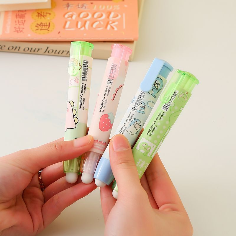 小学生向けのかわいいプレス消しゴム、子供用文具用品、伸縮式、カスが少なく跡が残らない消しゴム卸売|undefined