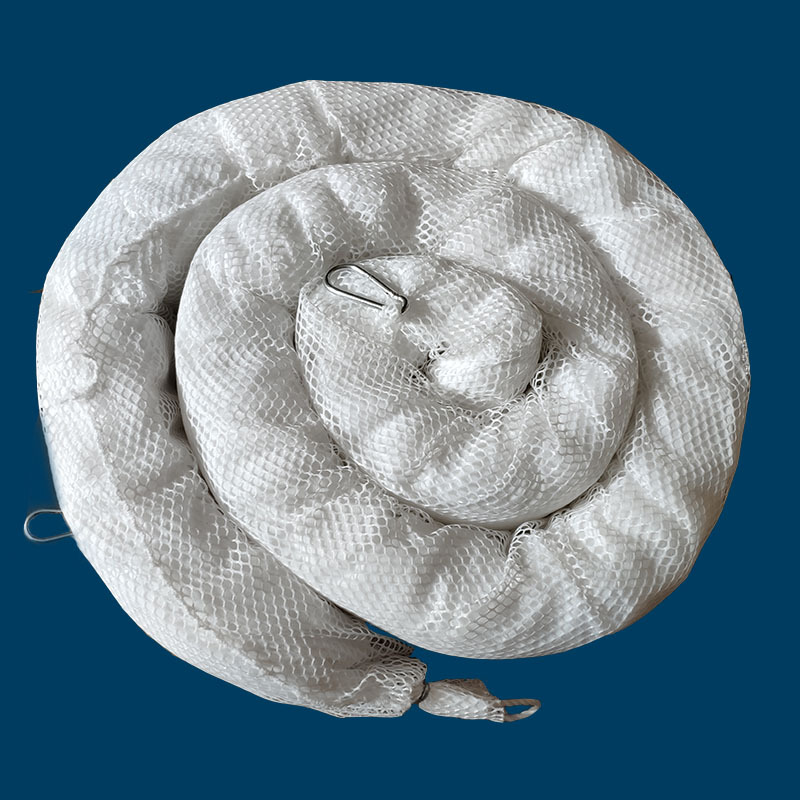 20cm*3m工业吸油索 围油栏 吸油棉条  吸油毡 吸附棉条 吸油拖栏