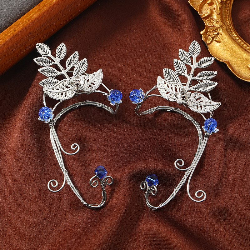 Hot-Selling Foreign Trade Ear Clips, Handmade Non-Pierced Ear Cuffs, Creative Ear Sleeves, Fairy Ear Bone Clips, Vintage Earrings, Cross-Border Earrings