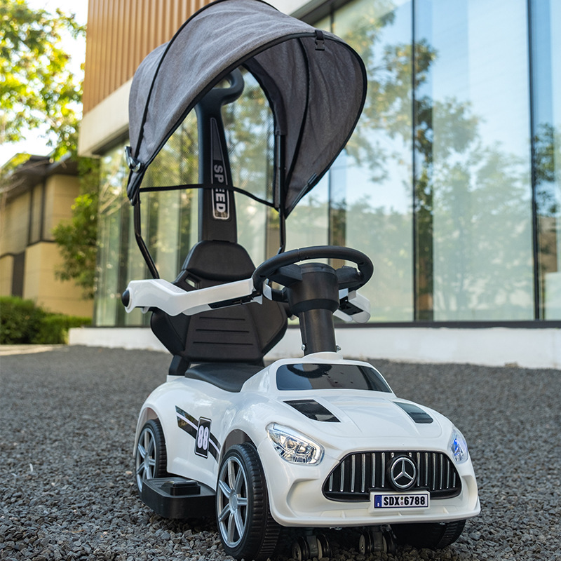 Carro para niños, coche torcido, 1-3 años, coche de juguete para bebés, coche, rueda universal, coche antideslizante