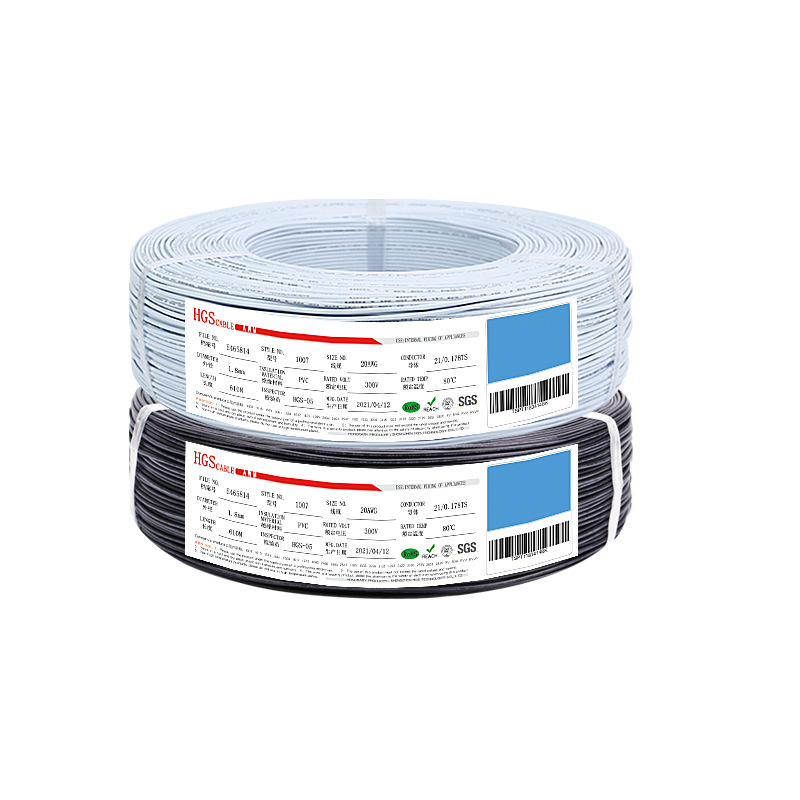 アメリカ規格電子線正規品1007-26awg 24 22 20 18 16 14番錫メッキ単芯LED導線