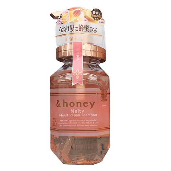 日本进口Honey安蒂花子洗发水护发素沐浴露蜂蜜樱花洗护套装440ml|undefined