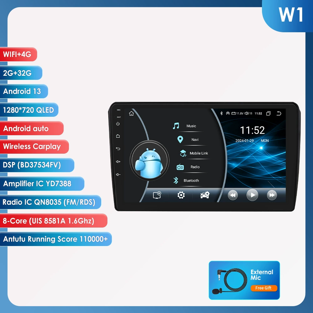 Кросс-б border Android навигация 9-дюймов подходит для Audi A3 03-13 центральный экран навигатор автомобильный все-в-одном