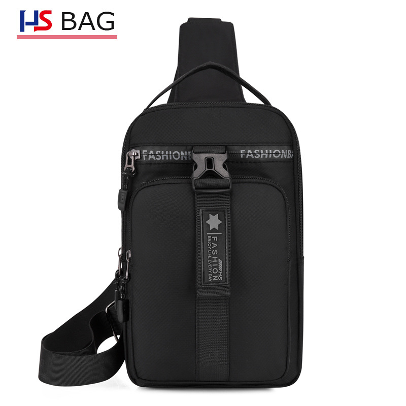 man Chest pack Korean Edition portable capacity leisure time Inclined shoulder bag business affairs Stylish guy Travel Use Chest pack wholesale