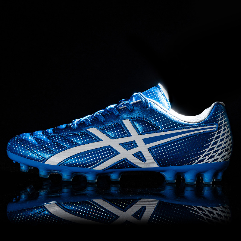 Zapatos de fútbol para hombres y mujeres estudiantes adolescentes AG clavos largos entrenamiento de carreras de clavos al por mayor tecnología ventilada para adolescentes